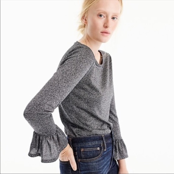 J. Crew Sparkle Bell Top NWT Size Small - Picture 3 of 8